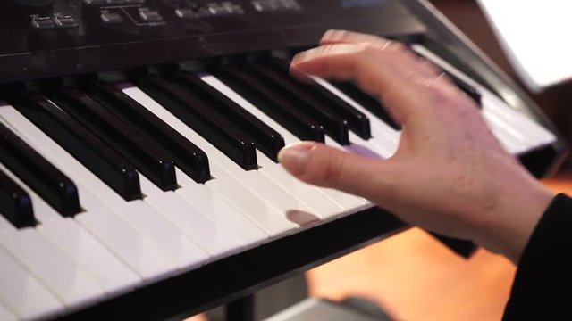 hands playing classical music at the piano: musician, arrangement, keys