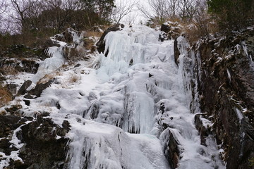 河原谷の大つらら　難所ヶ滝　宇美町