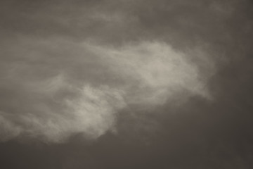 Fototapeta premium a partly cloudy sky over Bangkok, Thailand