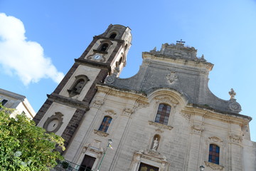 Fototapeta na wymiar Kirche San Bartolomeo auf Lipari