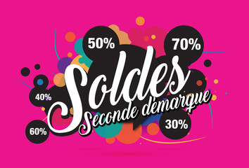 seconde démarque - soldes