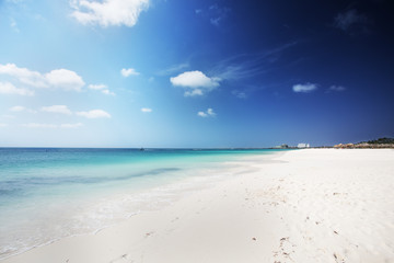Fototapeta na wymiar caribbean beach