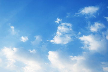 Fototapeta premium Blue sky and white clouds