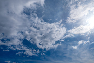 sky with clouds