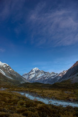 landscape of mt.cook national park, New Zealand