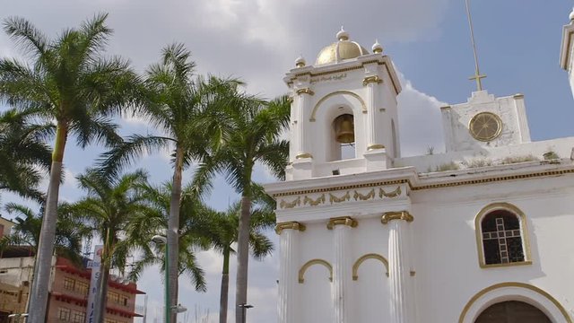 Street scenes, main square and street market in Tapachula, Chiapas, Mexico.