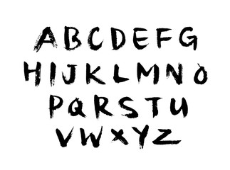 벡터 문자 / 손으로 쓴 글씨체