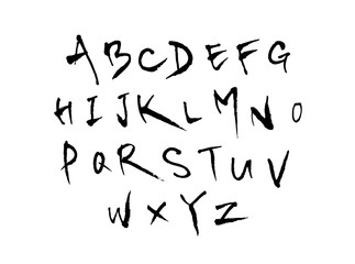 벡터 문자 / 손으로 쓴 글씨체