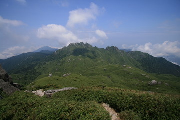 Fototapeta premium 屋久島宮之浦岳