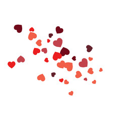 Vector Confetti Background Pattern. Element of design. Color pencils on a white  background