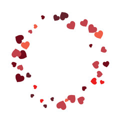 Vector Confetti Background Pattern. Element of design. Color pencils on a white  background