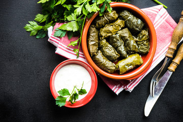 Dolma - traditional georgian dish