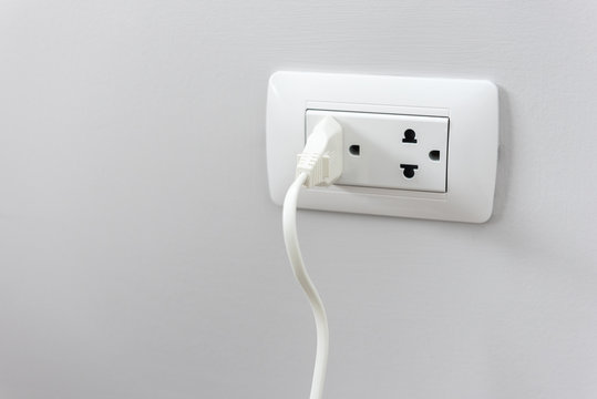 socket plug with electric plug line