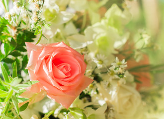 Wedding Bouquet flowers background