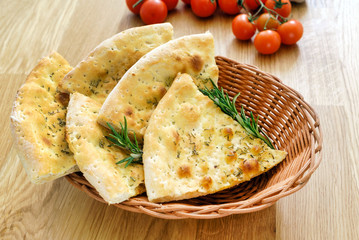 italian bread with rosemary