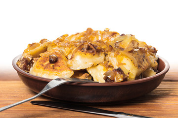 cooked dumplings