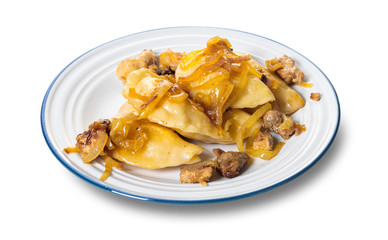 cooked dumplings