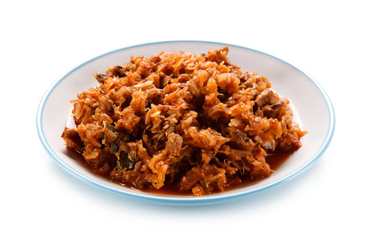 Goulash - meat and cabbage