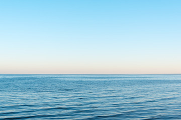 Fototapeta premium Blue Baltic sea.