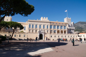 Obraz premium Prince's Palace in Monaco