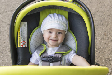 Cute baby boy portrait 