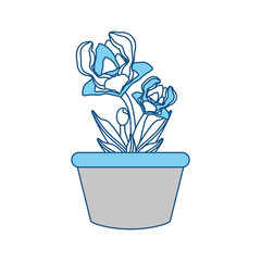 flowerpot  vector illustration