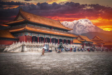 Forbidden City is the largest palace complex in the world.