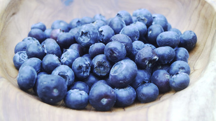 Blueberries in a Bowl