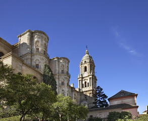 Fototapeta na wymiar Catedral Basilica de la Encarnacion in Malaga. Spain