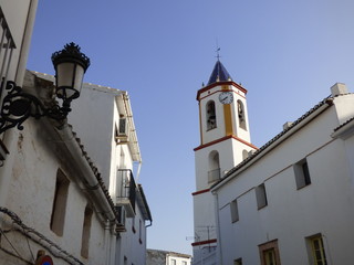 Fototapeta na wymiar Yunquera, pueblo de Málaga en Andalucía (España). Situado al oeste de la provincia, se extiende desde el Peñón de los Enamorados y el Tajo de la Caina, en la Sierra de las Nieves
