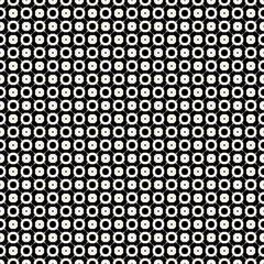 Geometric pattern in repeat. Fabric print.Seamless background, mosaic ornament, ethnic style. 