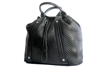 Naklejka premium Handbag isolated on white