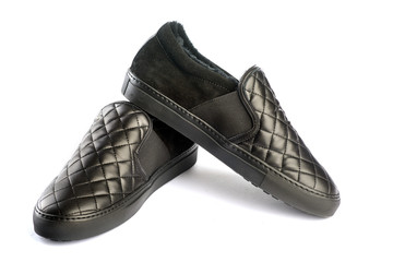 Shoes on a white background