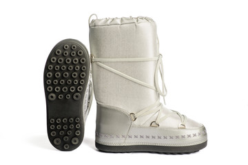 Shoes on a white background