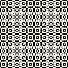 Geometric pattern in repeat. Fabric print. Seamless background, mosaic ornament, ethnic style.