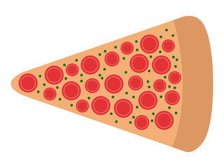 Slice of pizza icon
