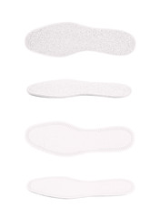 Single shoe insole isolated