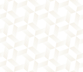 Vector seamless subtle pattern. Modern stylish abstract texture. Repeating geometric tiling from striped elements..
