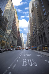 Fototapeta na wymiar New York City Manhattan Skyline, U.S.A.