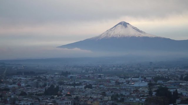 Popocatepetl nevado 