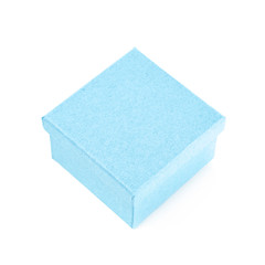 Paper gift box isolated