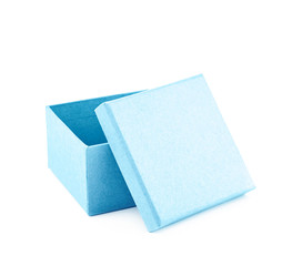 Paper gift box isolated