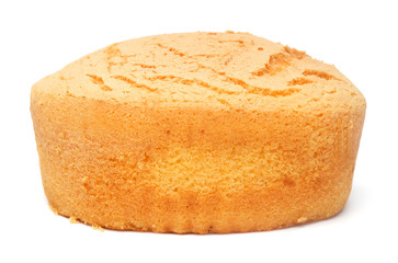 tasty muffin cakes, isolated on white