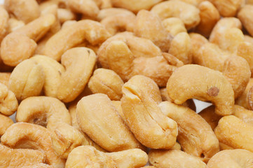 Mixed Nuts on background
