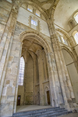 Interior abbey cluny