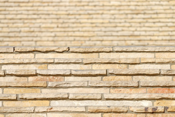 layers of stone stairs