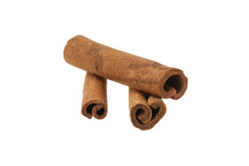 three whole sticks of cinnamon