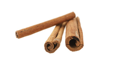 three whole sticks of cinnamon