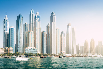 Obraz premium Modern city skyline