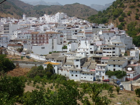 Tolox, pueblo de Málaga, Andalucía (España)